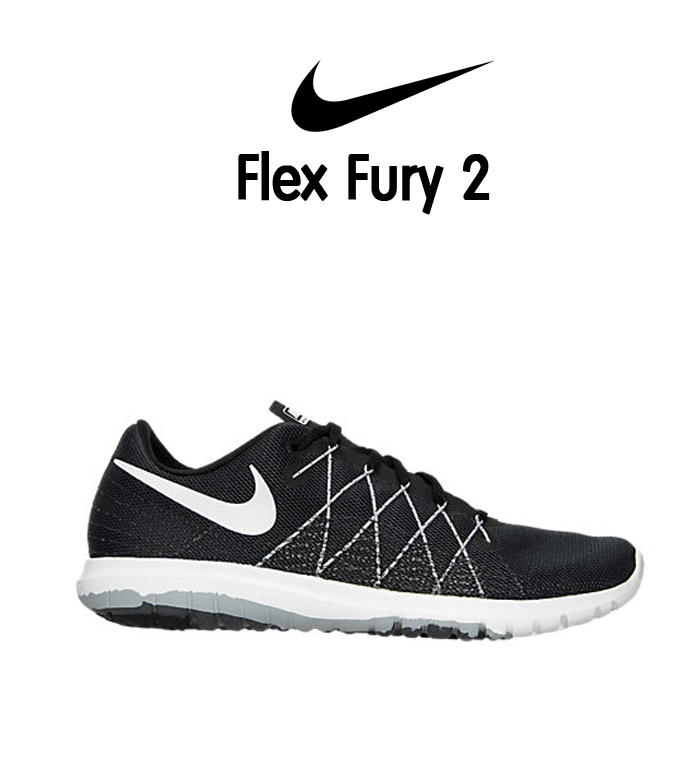 해외] 나이키 플렉스 퓨리 2 검흰 우먼스 (819135-001/Nike Flex Fury 2)]