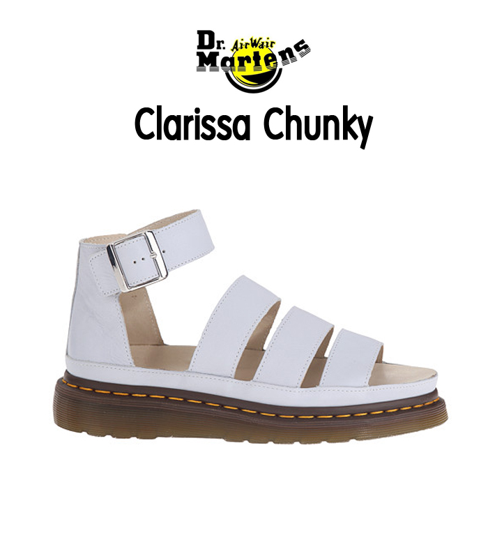 해외] 닥터마틴 클라리사 청키 스트랩 샌들 블루 문 버지니아 우먼스 (Dr Martens Clarissa Chunky Strap  Sandal/닥터마틴 샌들)]